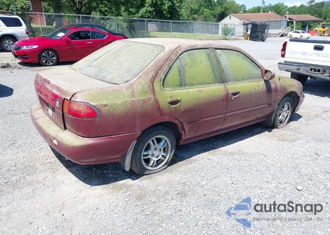 1999 Nissan Sentra Xe/Gxe from USA, damaged, VIN 3N1AB41D0XL107458